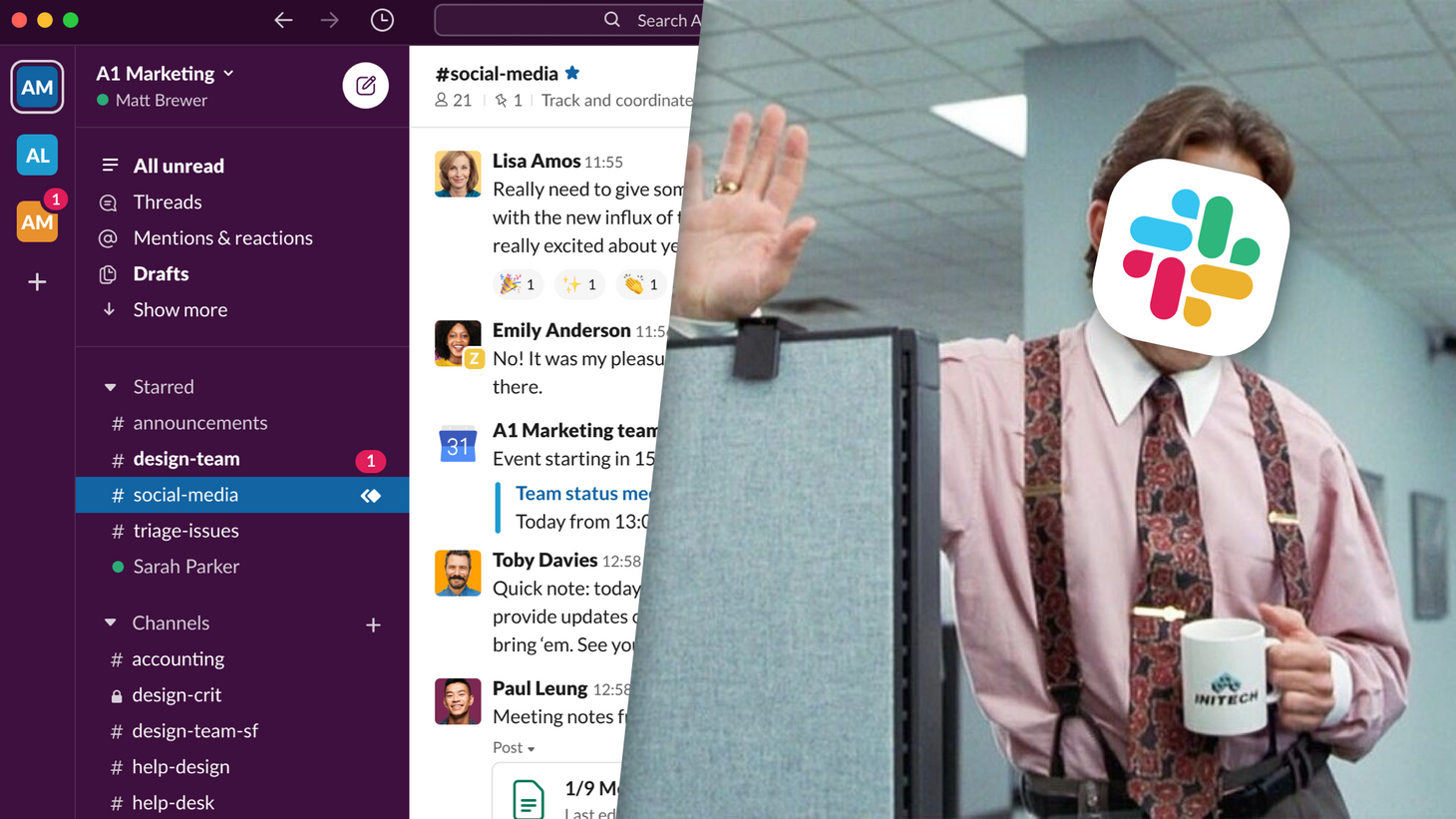 Slack and the Imaginary Economy.