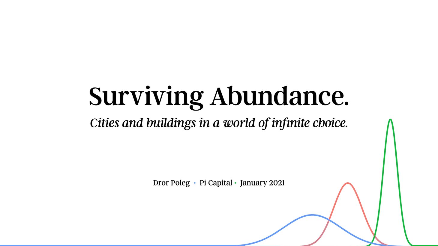 Work, Cities, and Offices in a World of Infinite Choice