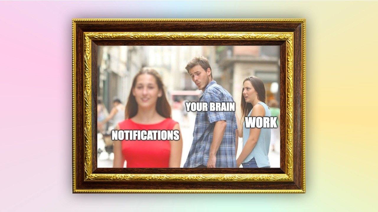 Distracted by Default