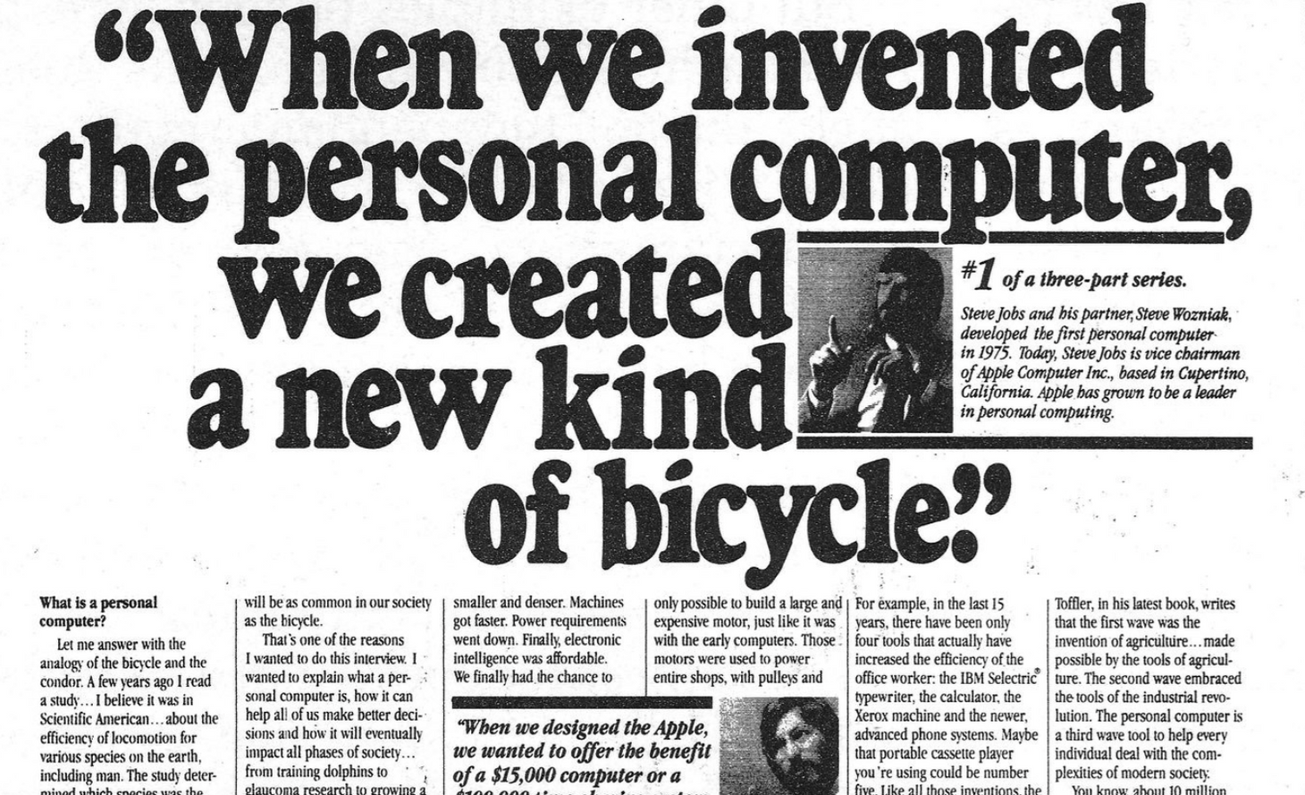 A Bicycle of Inequality