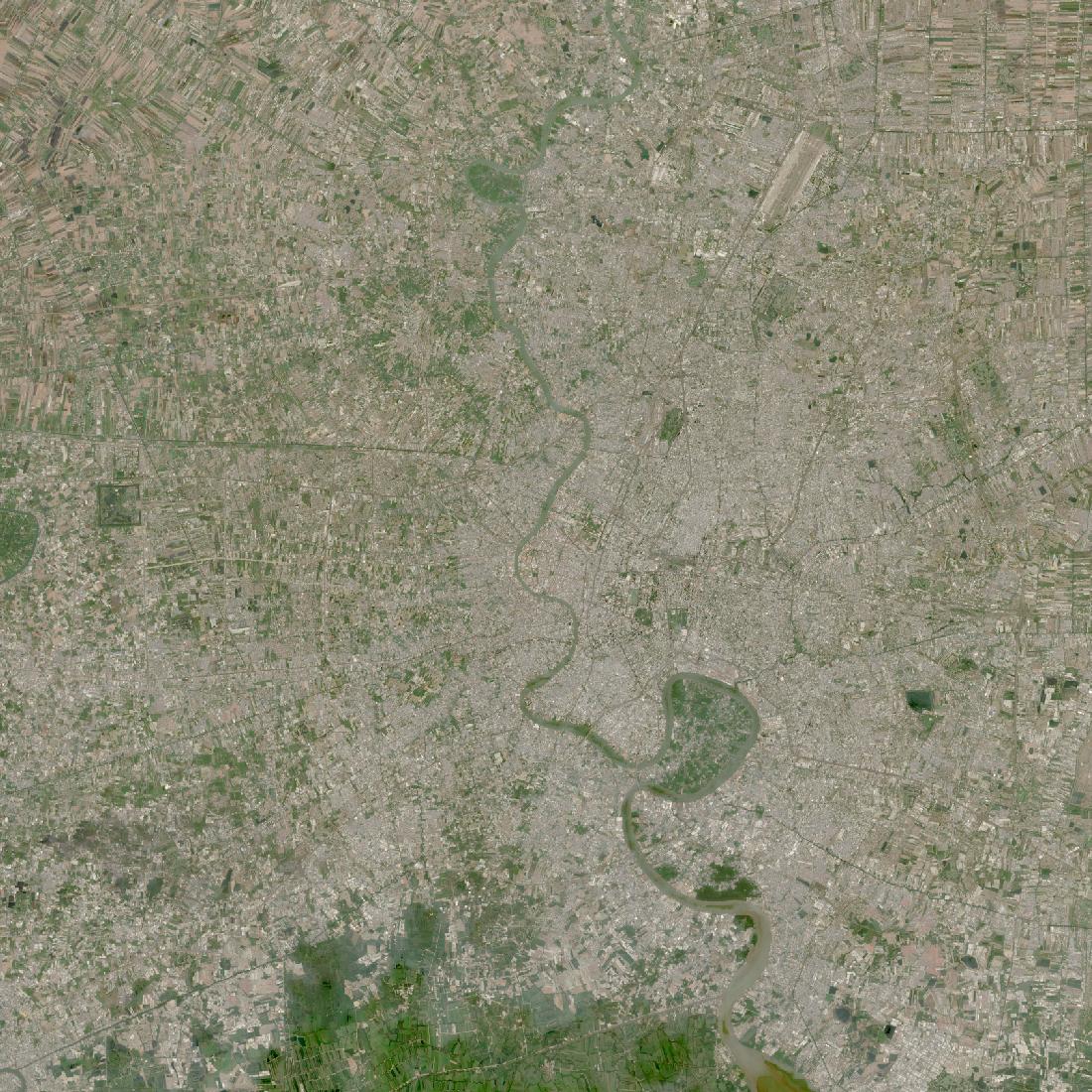 Bangkok from orbit in 2026