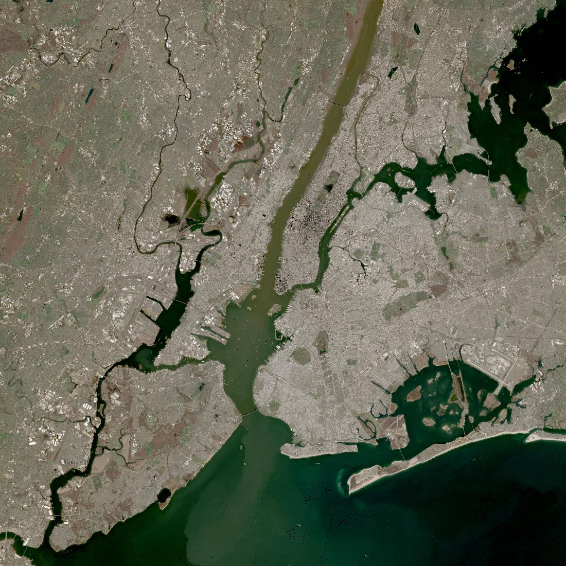 New York from orbit in 2026